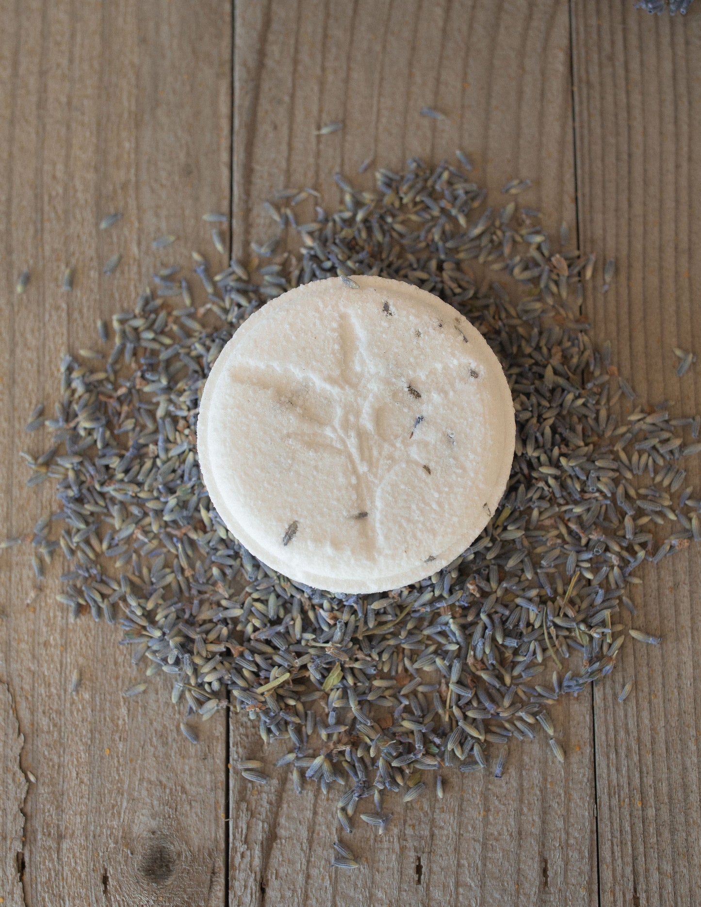 Organic Handmade Lavender Bath Bomb